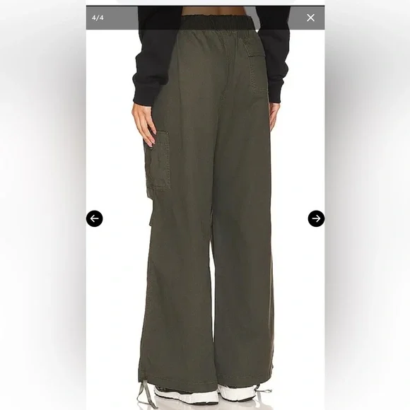 Raylee Cargo Pant in Army Green
SUPERDOWN
Color: Army Green - Picture 3 of 5